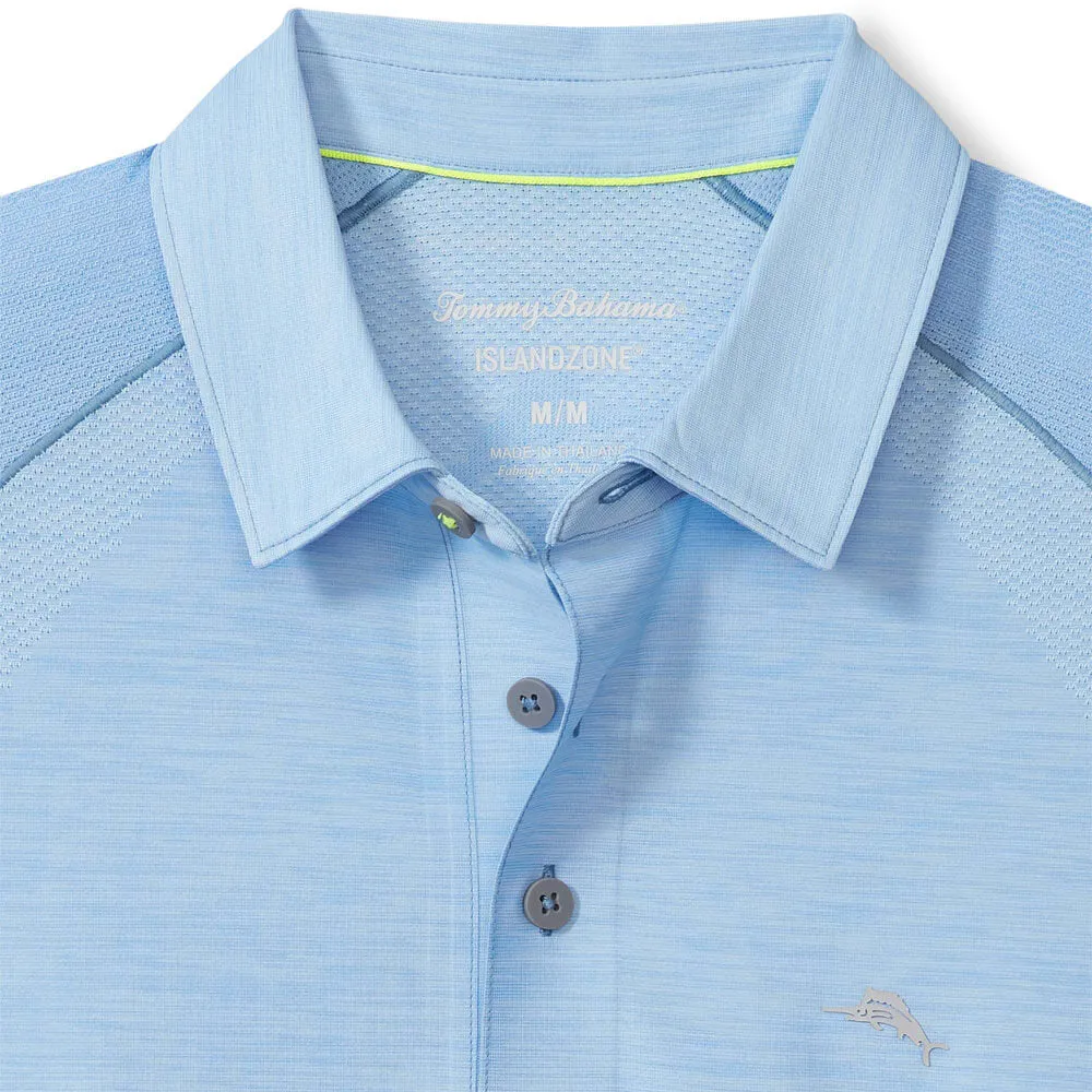 Tommy Bahama Islandzone Performance Palm Coast Polo Shirt - Light Sky* Mens Tommy Bahama