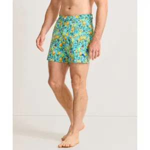 Tommy Bahama Men's 6-Inch Amalfi Coast Island Brews Swim Trunks - Air Blue Tommy Bahama Clothing