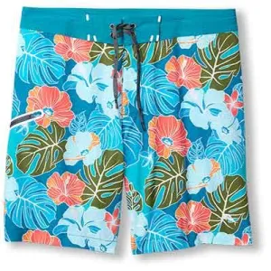 Tommy Bahama Men's 9-Inch Molokai Wave Chaser Swim Trunks - Mambo Blue Mens Tommy Bahama