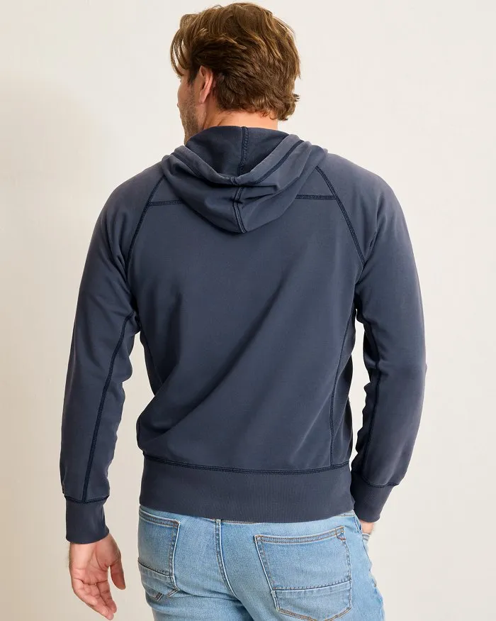 Tommy Bahama Men's Ben And Terry Full Zip Jacket - Ocean Deep Tommy Bahama Clothing
