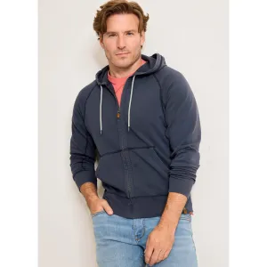 Tommy Bahama Men's Ben And Terry Full Zip Jacket - Ocean Deep Tommy Bahama Clothing