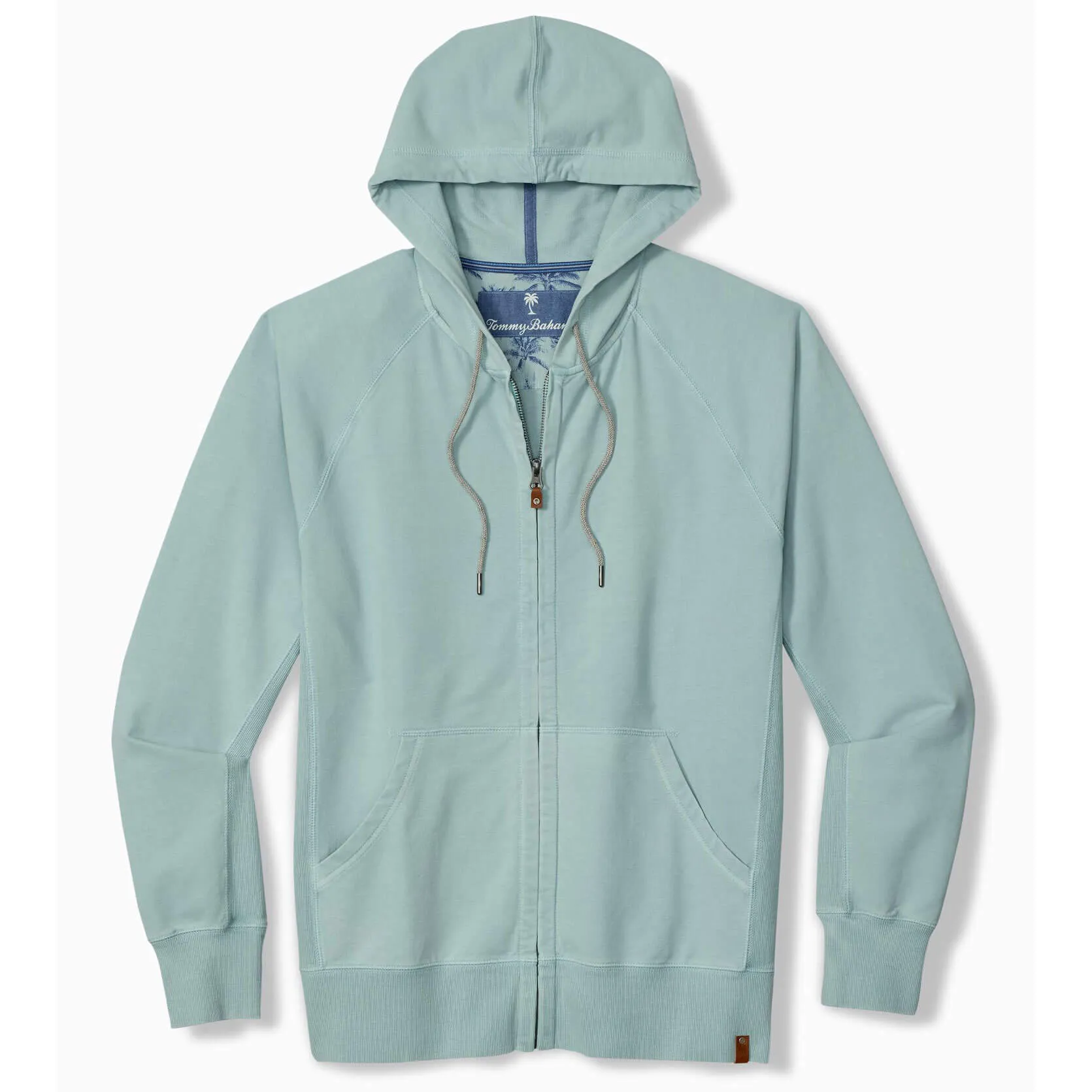 Tommy Bahama Men's Ben And Terry Full Zip Jacket - Sterling Blue Tommy Bahama Clothing