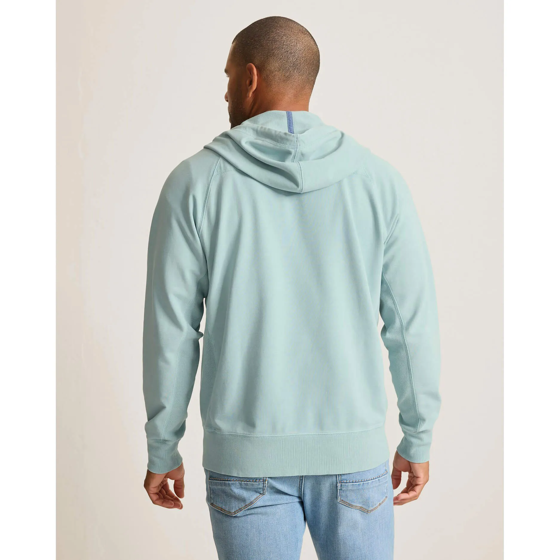 Tommy Bahama Men's Ben And Terry Full Zip Jacket - Sterling Blue Tommy Bahama Clothing