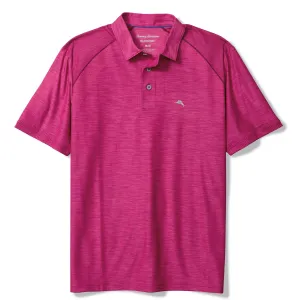 Tommy Bahama Men's IslandZone Palm Coast Pro Polo Shirt - Fuchsine Tommy Bahama Clothing
