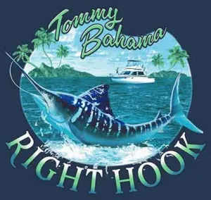 Tommy Bahama Men's Right Hook T-Shirt - Navy Heather Mens Tommy Bahama