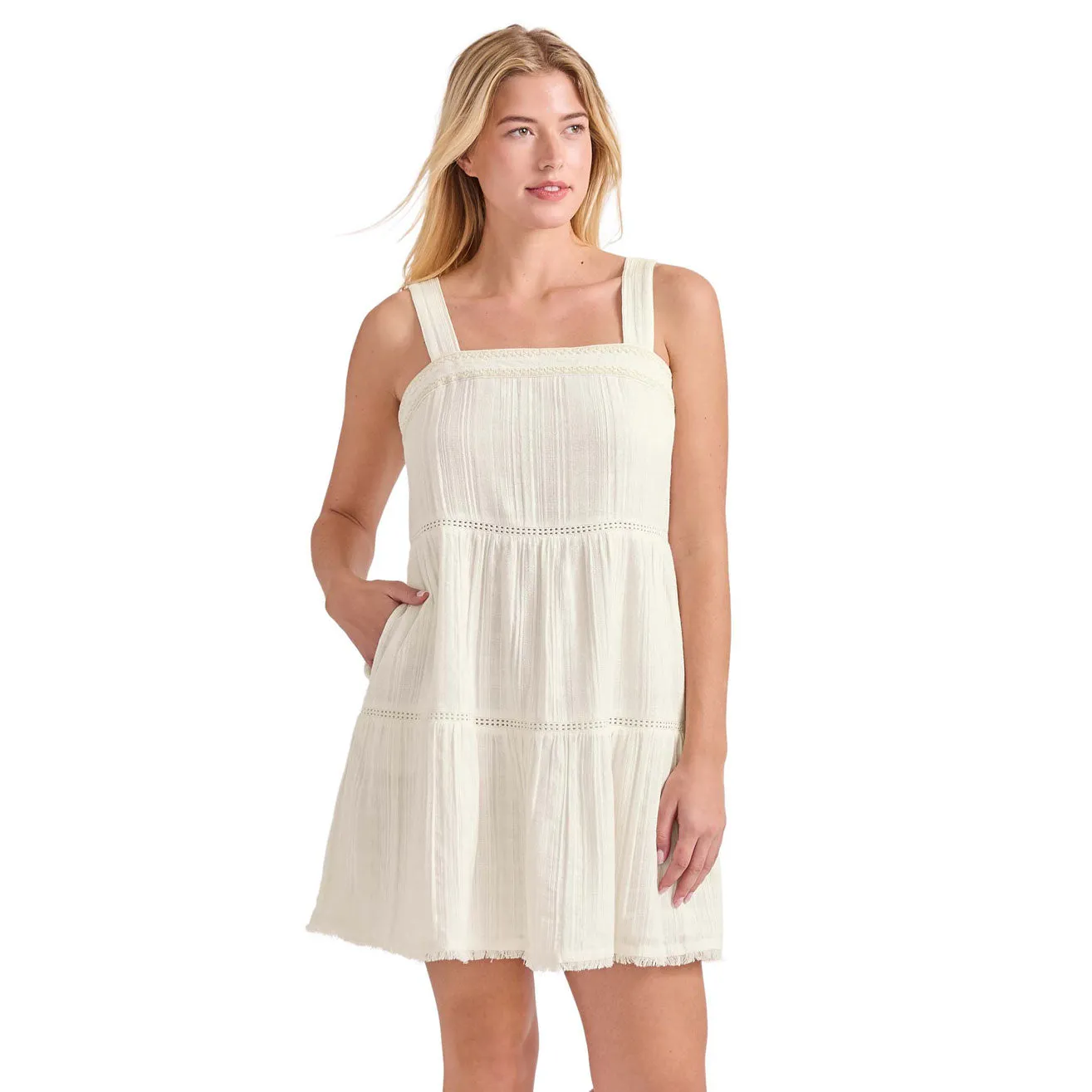 Tommy Bahama Mykonos Textured Sundress Cover Up - Coconut Tommy Bahama Clothing