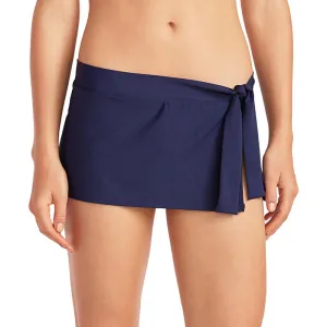 Tommy Bahama Pearl Skirted Bikini Bottom - Mare Navy Tommy Bahama Clothing