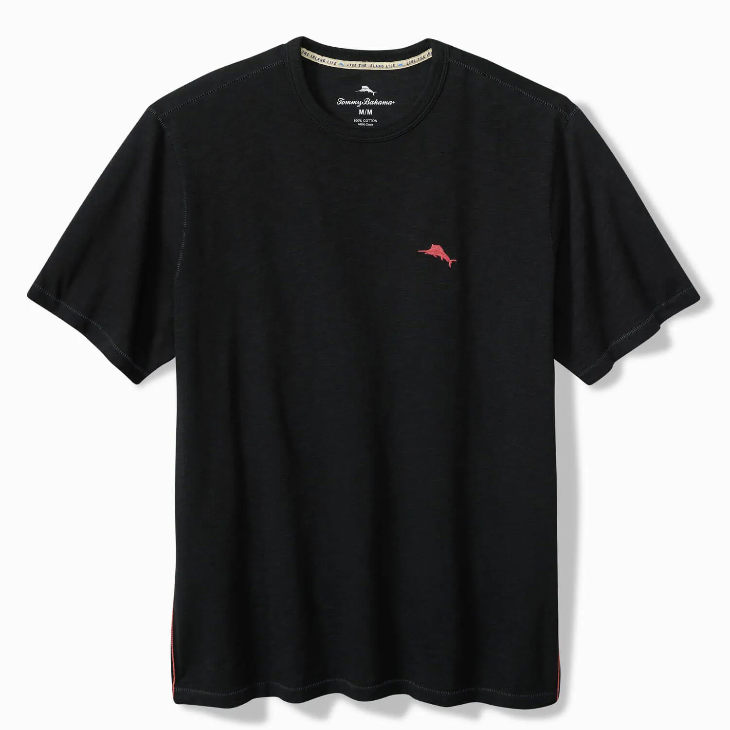 Tommy Bahama Poolside Vice Lux T-Shirt - Black Mens Tommy Bahama