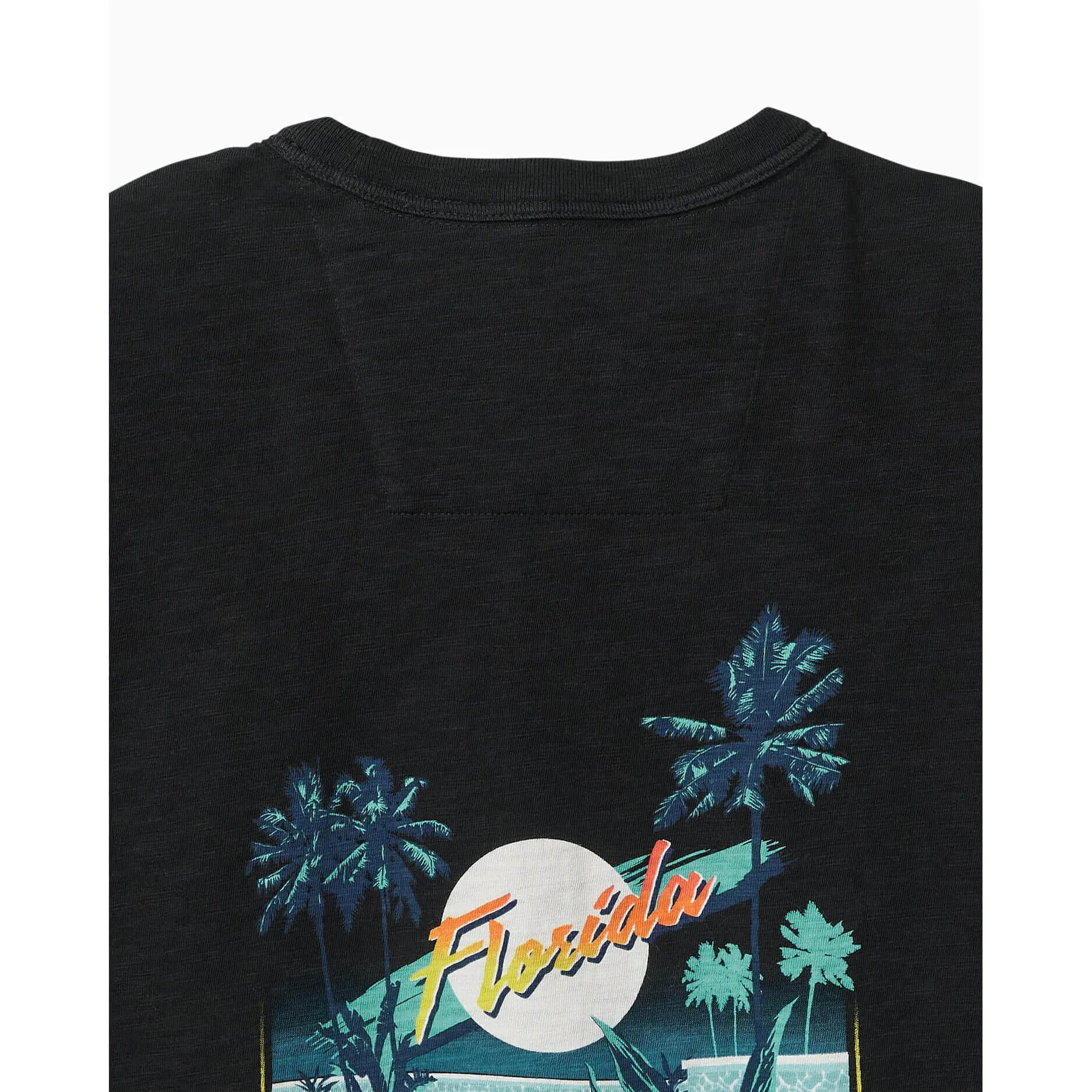 Tommy Bahama Poolside Vice Lux T-Shirt - Black Mens Tommy Bahama