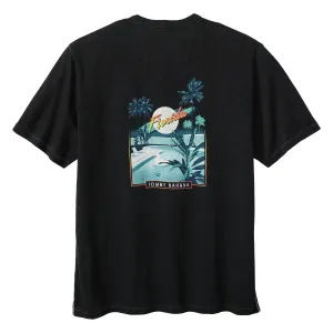 Tommy Bahama Poolside Vice Lux T-Shirt - Black Tommy Bahama Clothing
