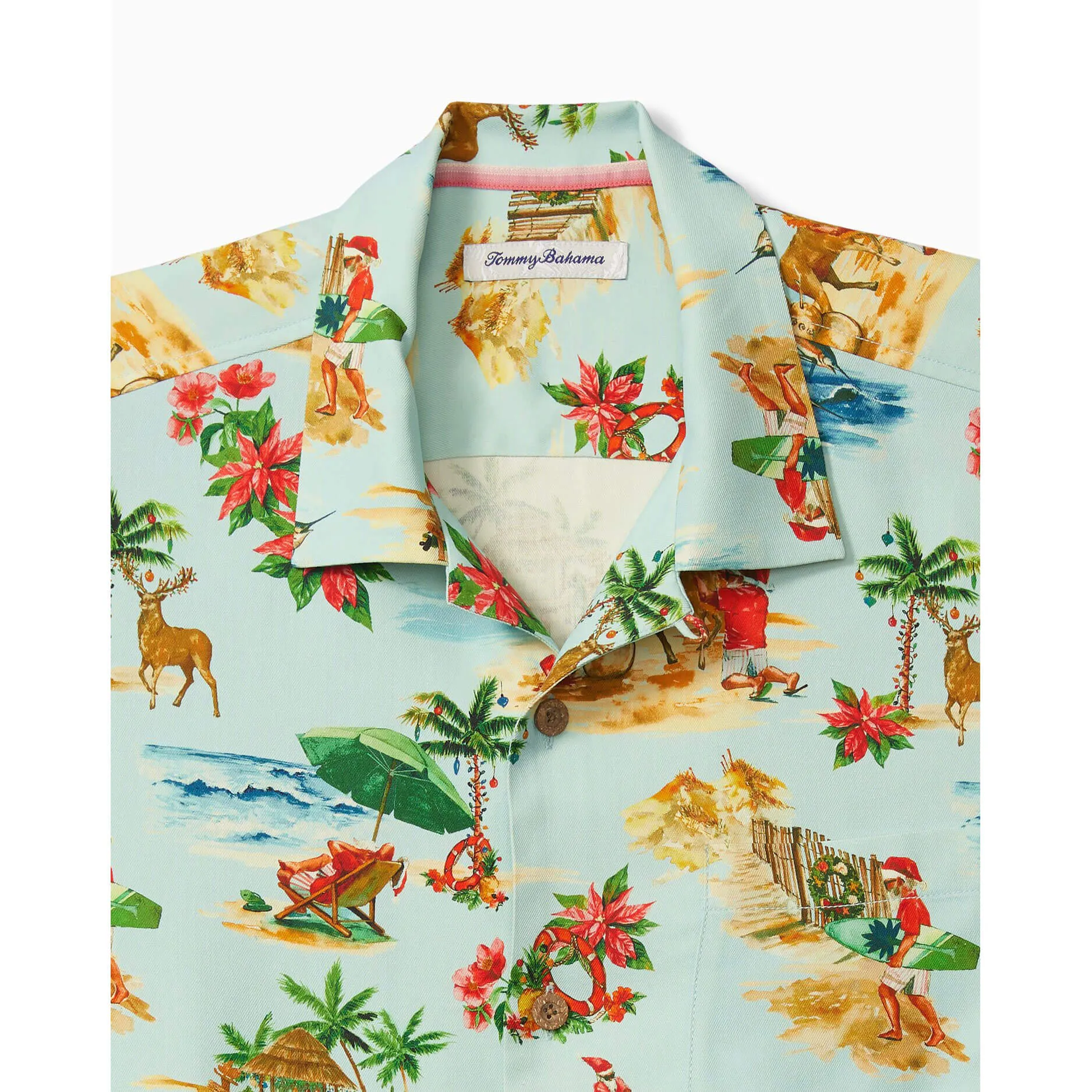 Tommy Bahama Santa Shores Camp Shirt - Light Sky Tommy Bahama Clothing