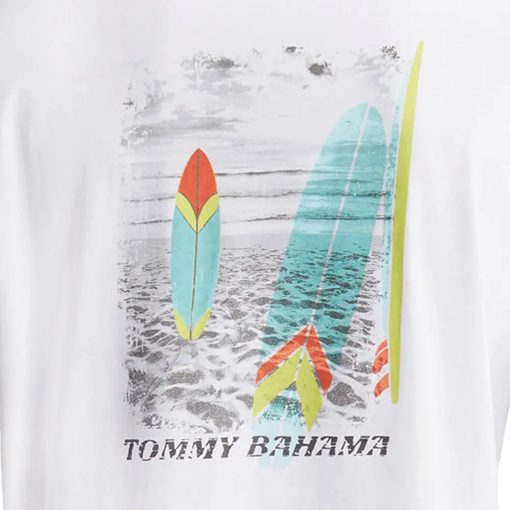 Tommy Bahama Surfer's Dream Tee T-Shirt - White Mens Tommy Bahama