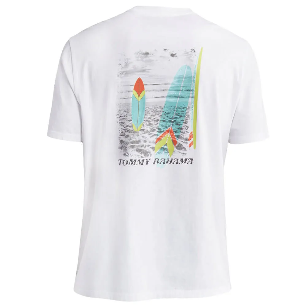 Tommy Bahama Surfer's Dream Tee T-Shirt - White Mens Tommy Bahama