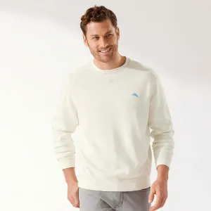 Tommy Bahama Tobago Bay Crew Sweater - Coconut Tommy Bahama Clothing