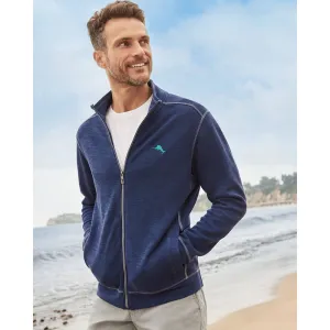 Tommy Bahama Tobago Bay Full Zip Jacket - Island Navy Tommy Bahama Clothing