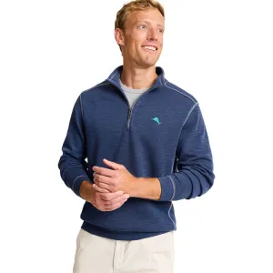 Tommy Bahama Tobago Bay Half Zip Sweater - Island Navy* Tommy Bahama Clothing