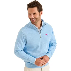 Tommy Bahama Tobago Bay Half Zip Sweater - Seabank Sky Mens Tommy Bahama