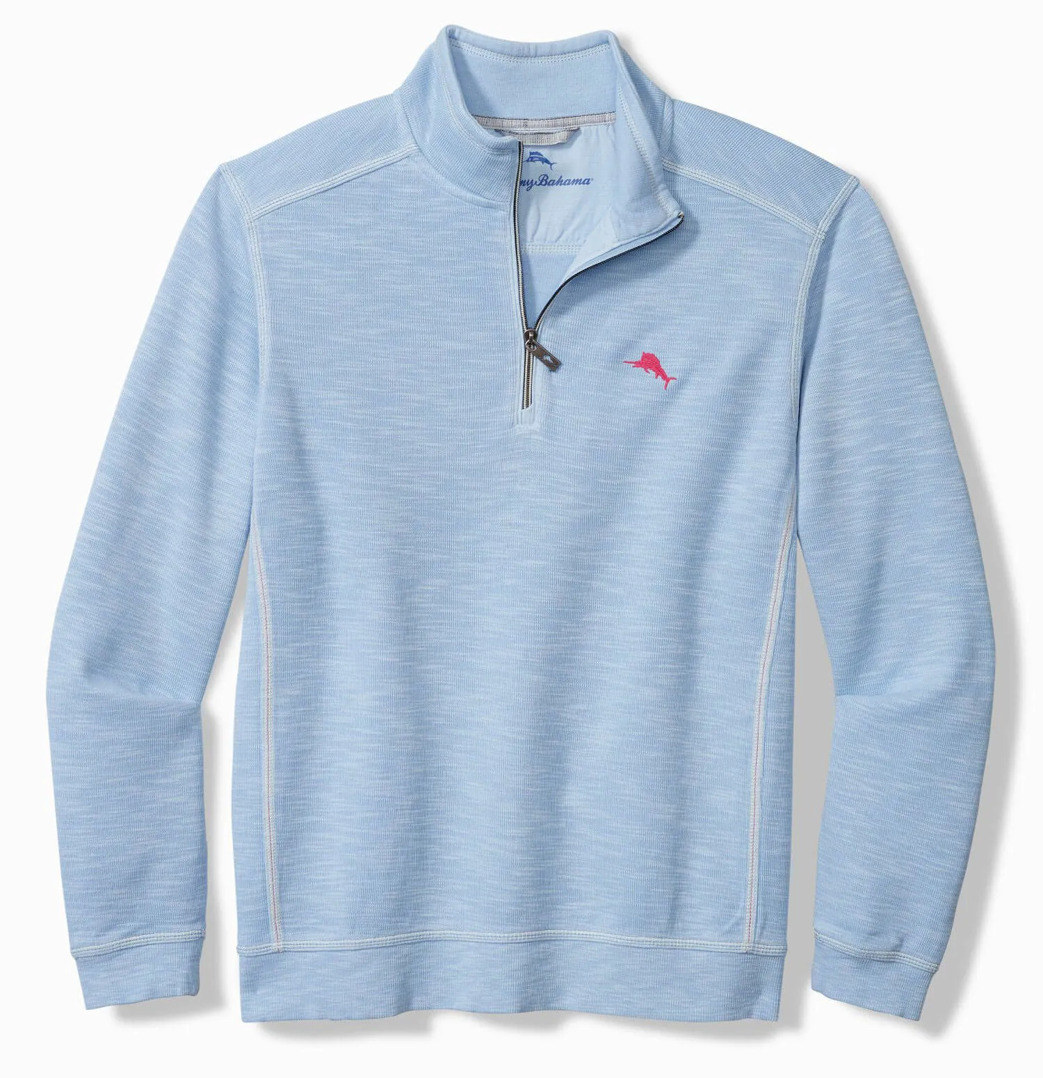 Tommy Bahama Tobago Bay Half Zip Sweater - Seabank Sky Mens Tommy Bahama
