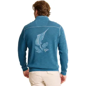 Tommy Bahama Tobago Bay Marlin Splash Hz Sweater - Blue Allure Mens Tommy Bahama