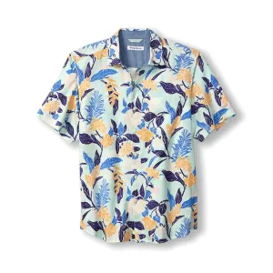 Tommy Bahama Tortola Aqua Isles Camp Shirt - Turq Cabbage Tommy Bahama Clothing
