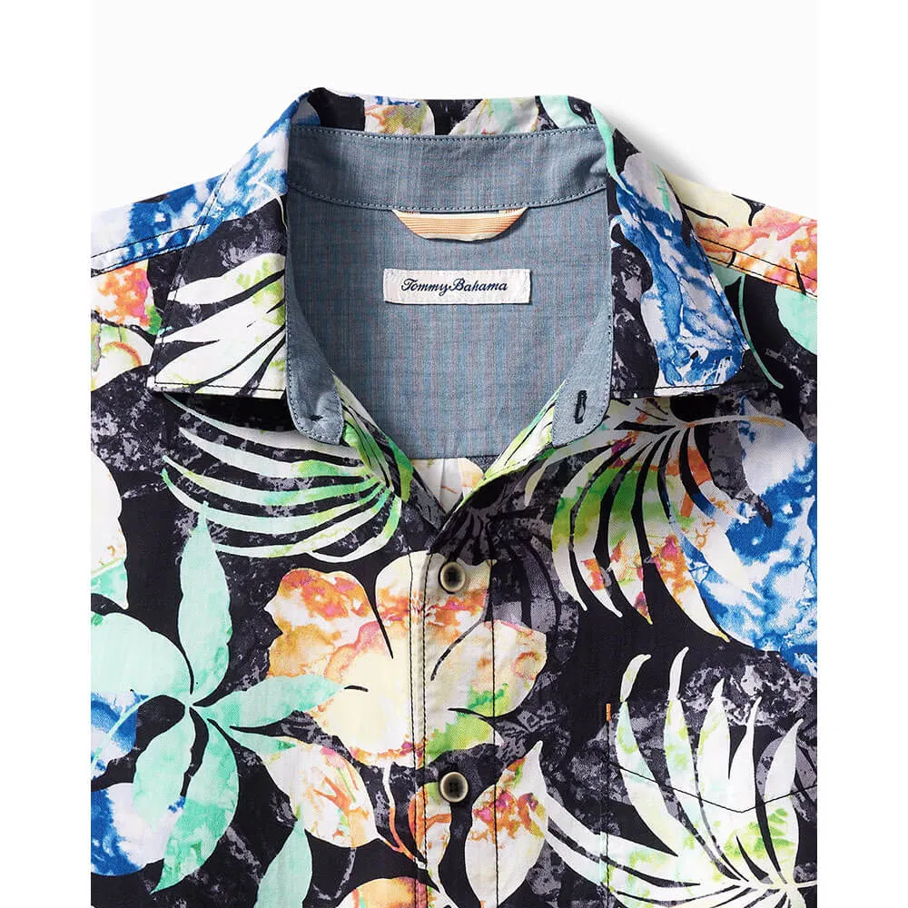 Tommy Bahama Tortola Hasta La Fuego Camp Shirt - Black Tommy Bahama Clothing