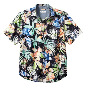 Tommy Bahama Tortola Hasta La Fuego Camp Shirt - Black Tommy Bahama Clothing