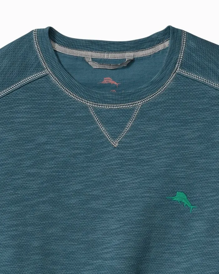 Tommy Bahama Trinidad Crew Sweater - Kingfish Mens Tommy Bahama