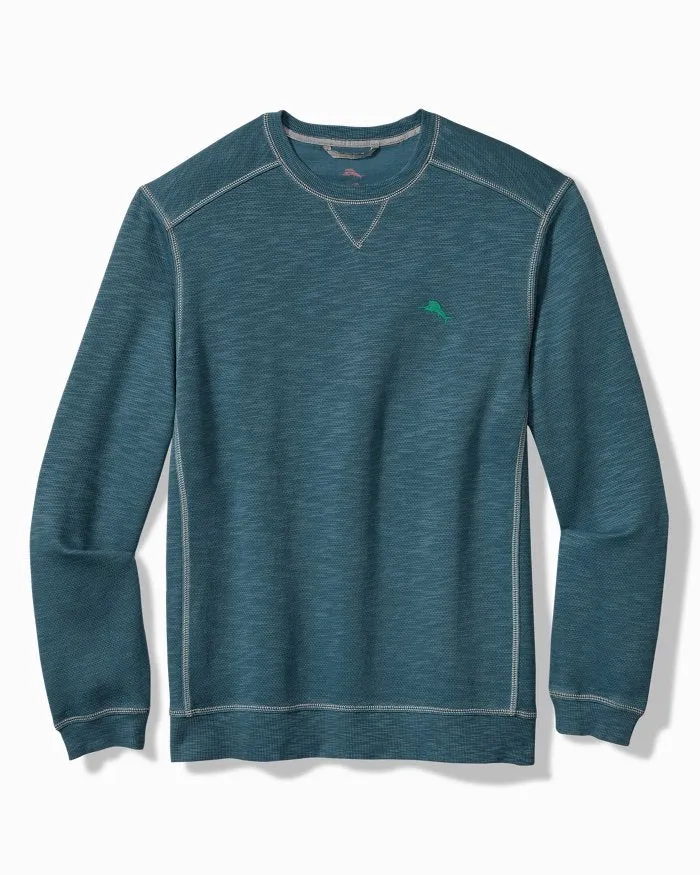 Tommy Bahama Trinidad Crew Sweater - Kingfish Mens Tommy Bahama