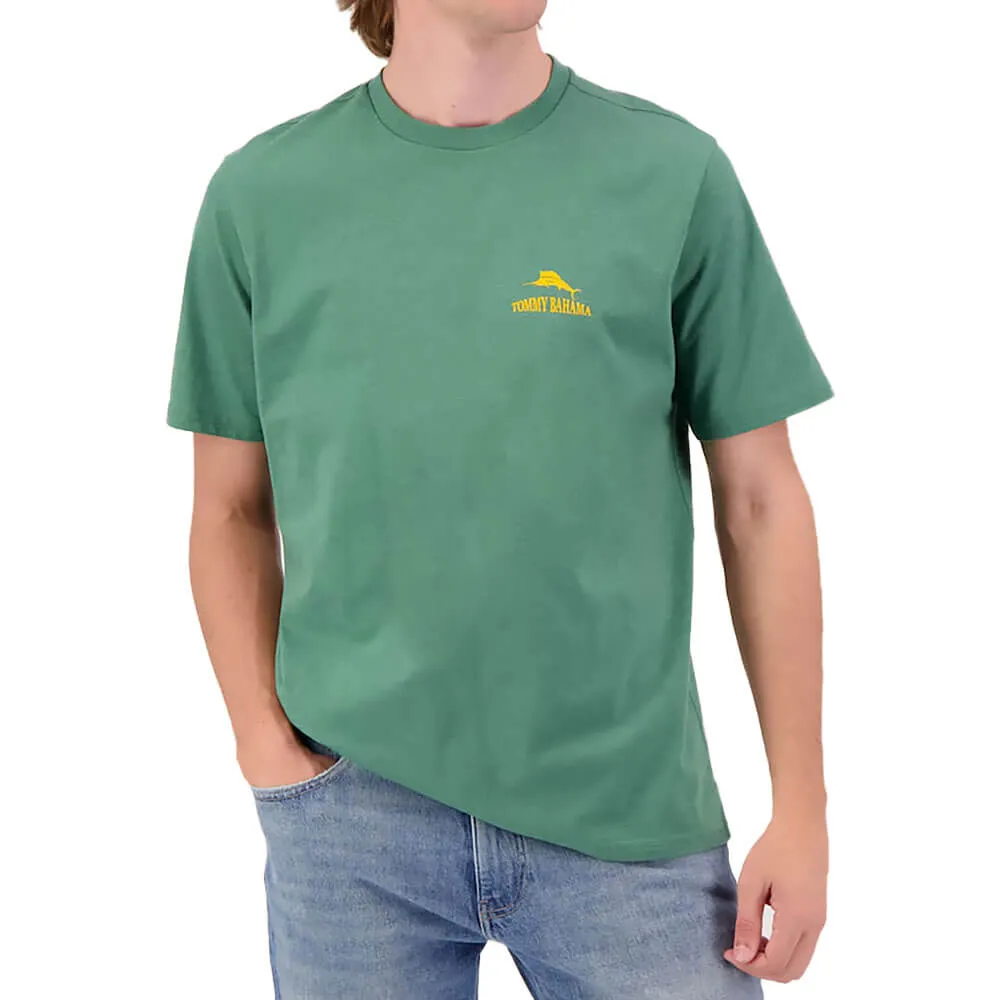 Tommy Bahama We Re All In The Same Boat T-Shirt - Green Meadow Heather Mens Tommy Bahama