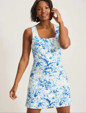 Tommy Bahama Women's Abby Intrlck Flora Fresco Dress - White Tommy Bahama Clothing
