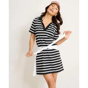 Tommy Bahama Women's Coastal Cabana Short Sleeve Dress - Black Tommy Bahama Clothing