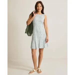 Tommy Bahama Women's Darcy Lux Leo Flounce Dress - Aloe Tommy Bahama Clothing