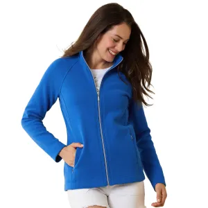Tommy Bahama Women's New Aruba Full Zip Sweatshirt - Cobalt Sea Tommy Bahama Clothing