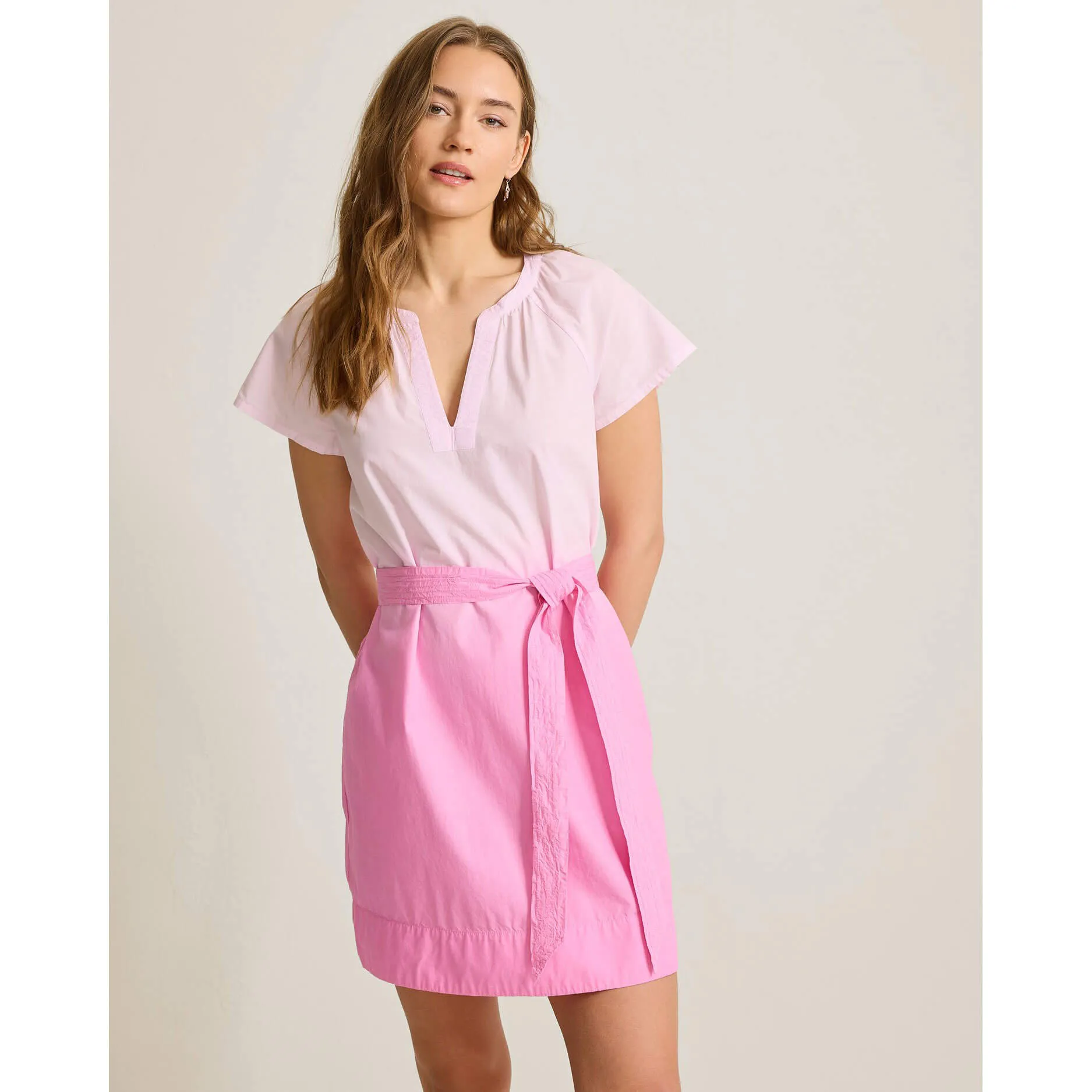 Tommy Bahama Women's Sunray Ombre Short Sleeve Short Dress - Cyber Light Tommy Bahama Clothing