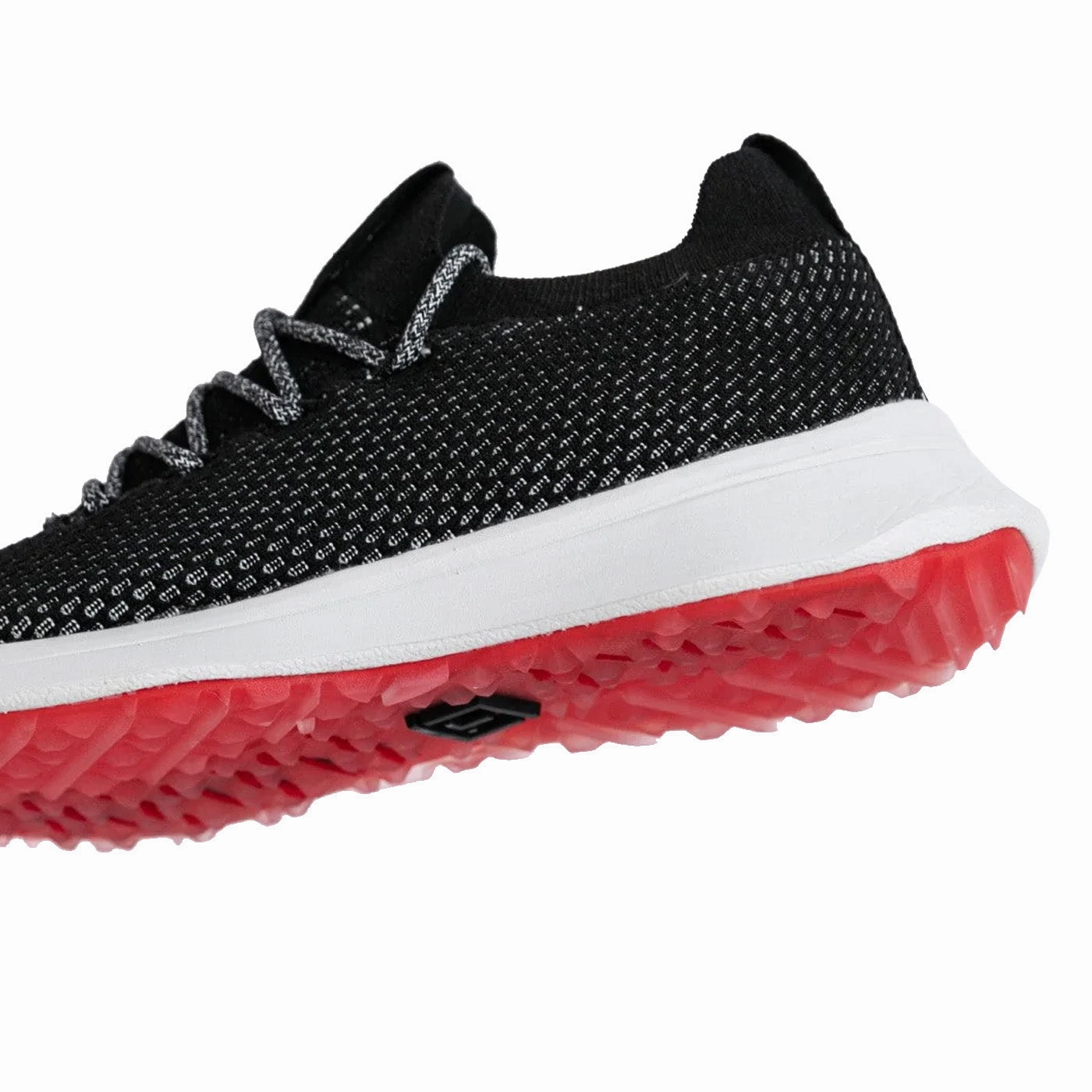 Tomo Alpha Wide Golf Shoes - Carbon Black Chic Platform Sneakers
