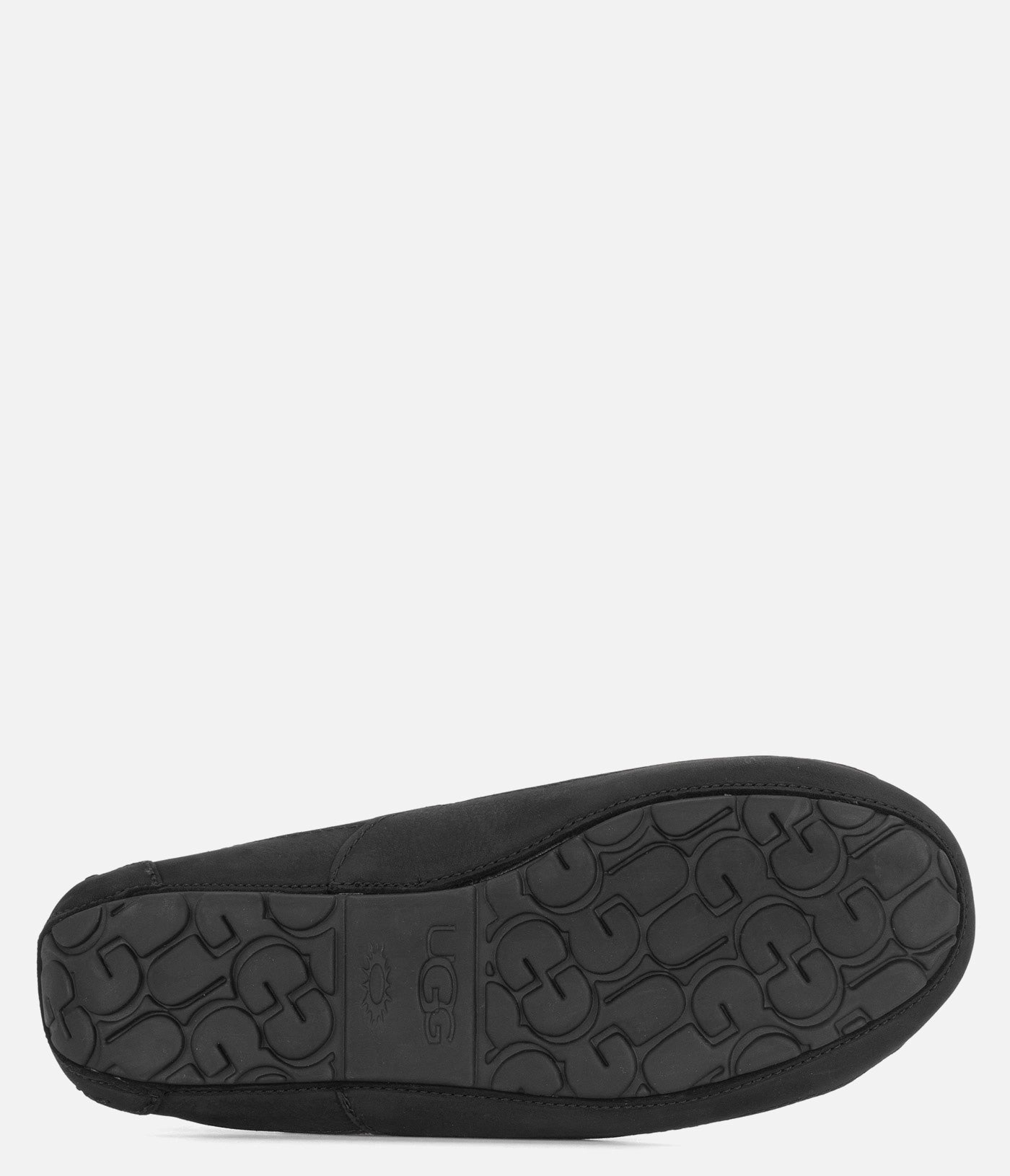UGG Ascot Matte Leather Slipper - Men Mens Winter Slip-Ons
