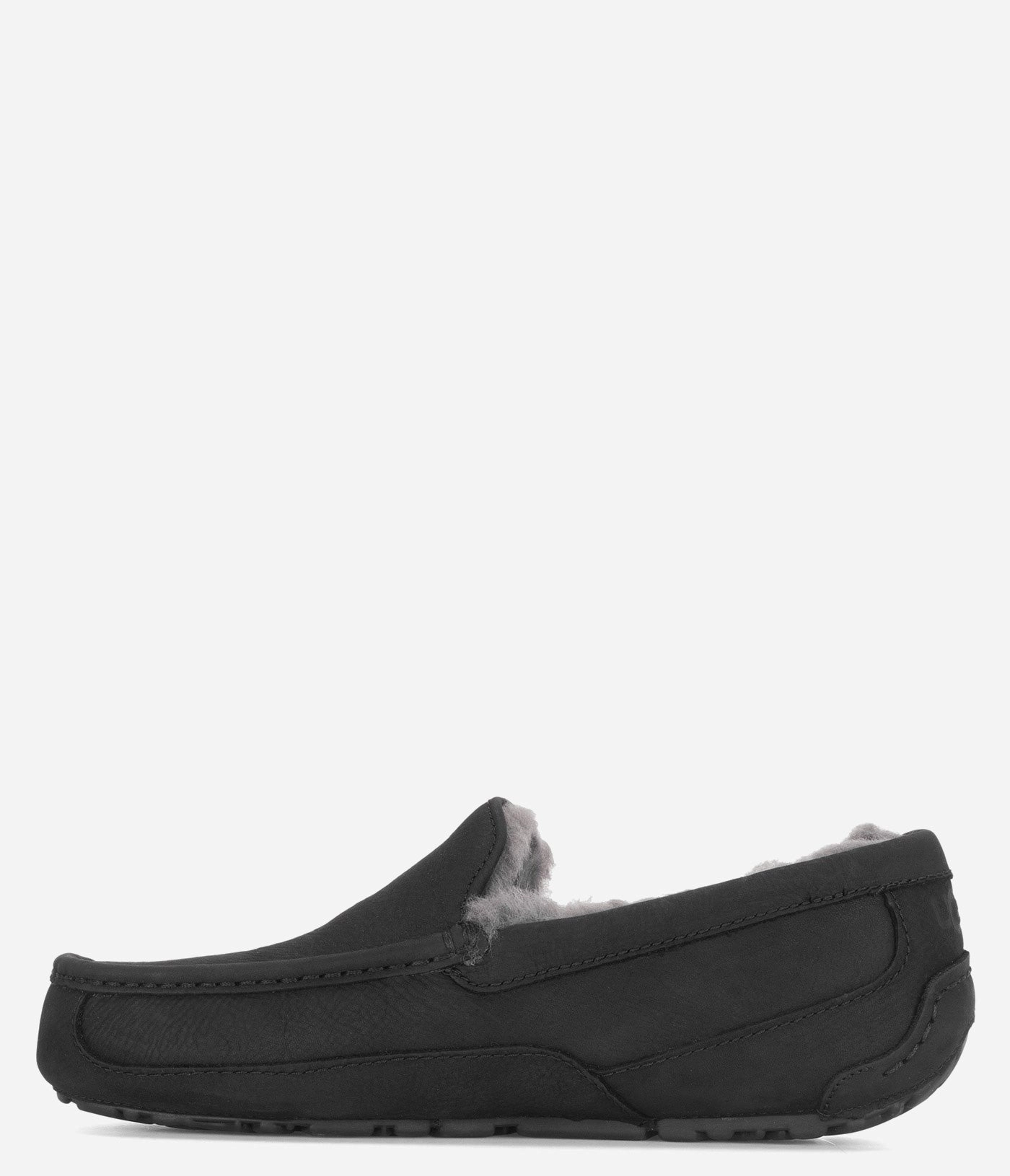 UGG Ascot Matte Leather Slipper - Men Mens Winter Slip-Ons
