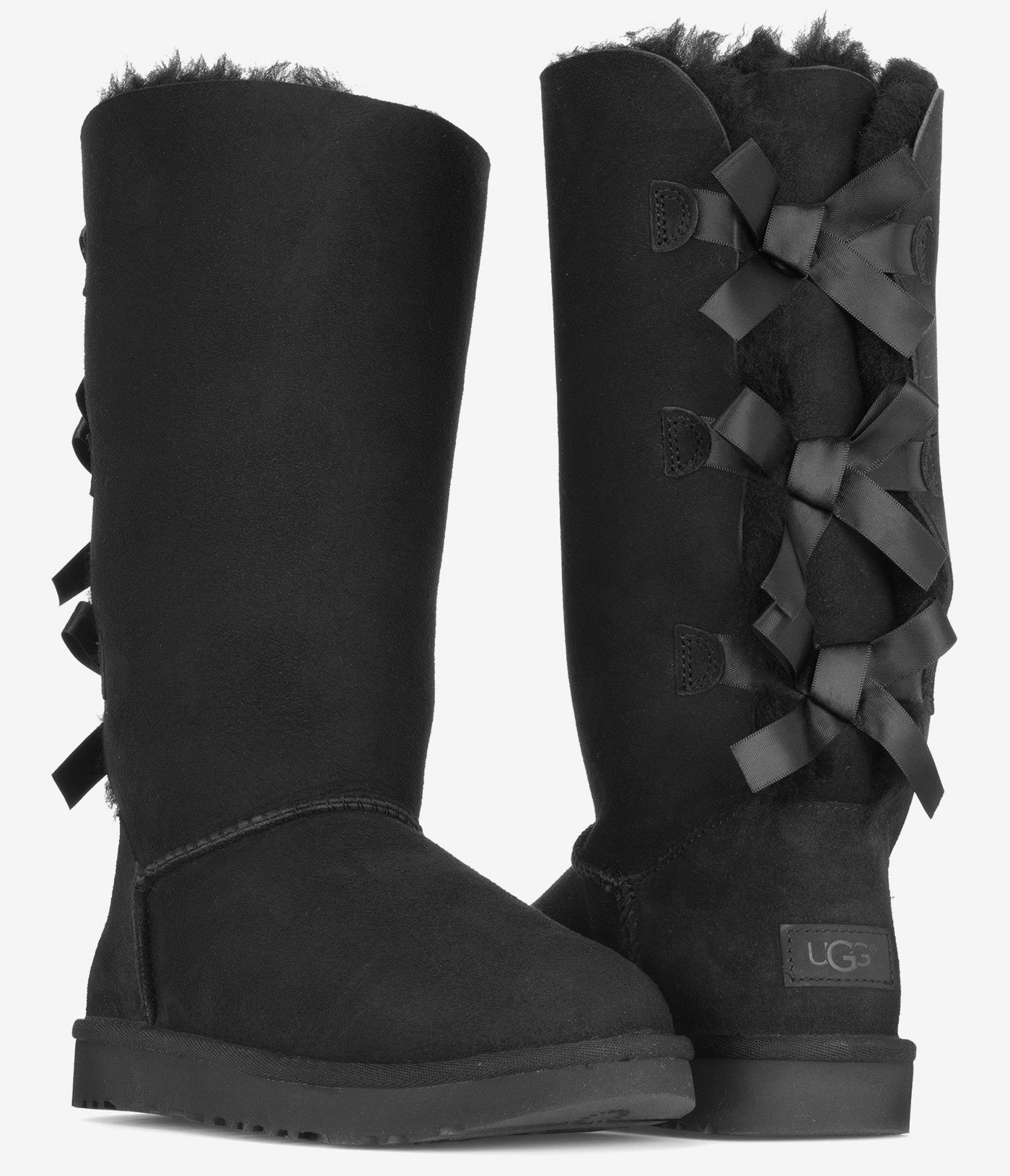 UGG Bailey Bow Tall II Sheepskin Boot - Women Women's Warm Slippers