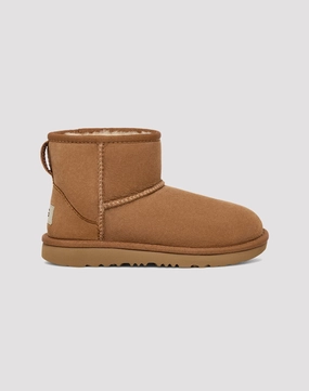 UGG Classic Mini II Toddler Girls' "Chestnut" Boot Ugg cozy shoes with warm lining