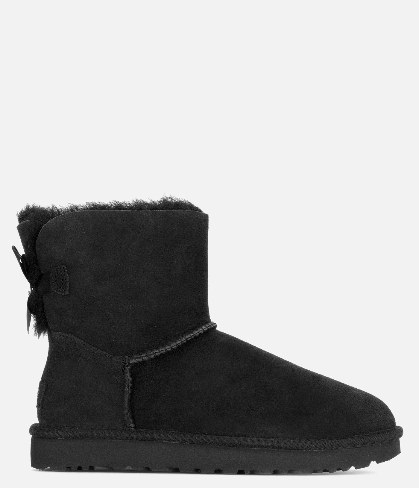 UGG Mini Bailey Bow II Sheepskin Boot - Women Women's Warm Slippers