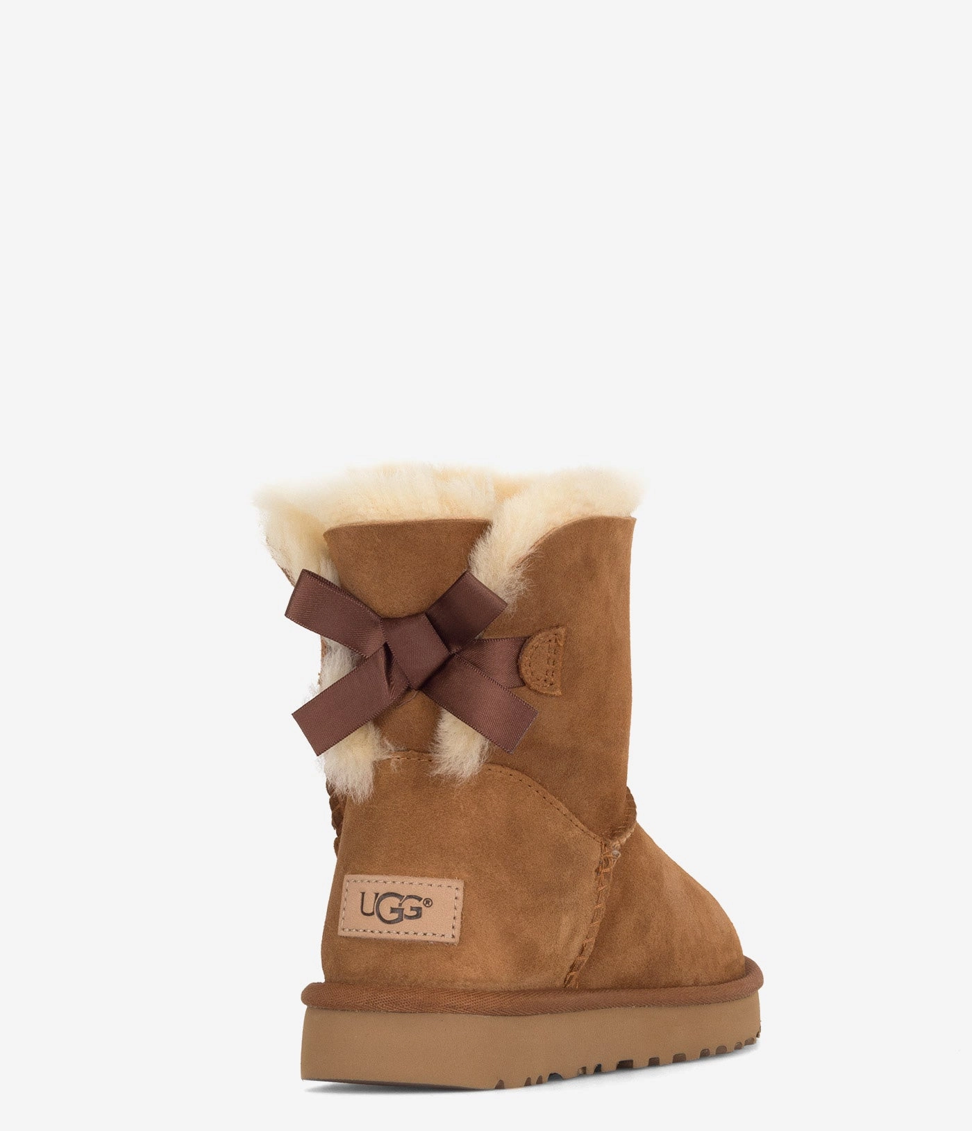 UGG Mini Bailey Bow II Sheepskin Boot - Women Women's Warm Slippers