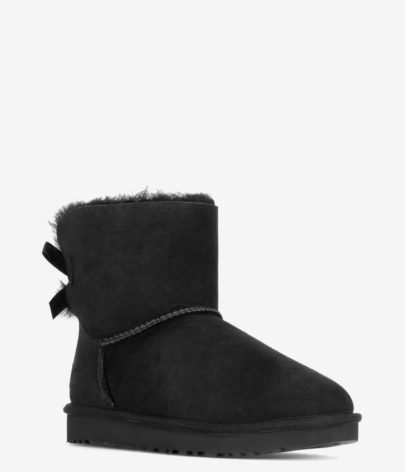 UGG Mini Bailey Bow II Sheepskin Boot - Women Women's Warm Slippers