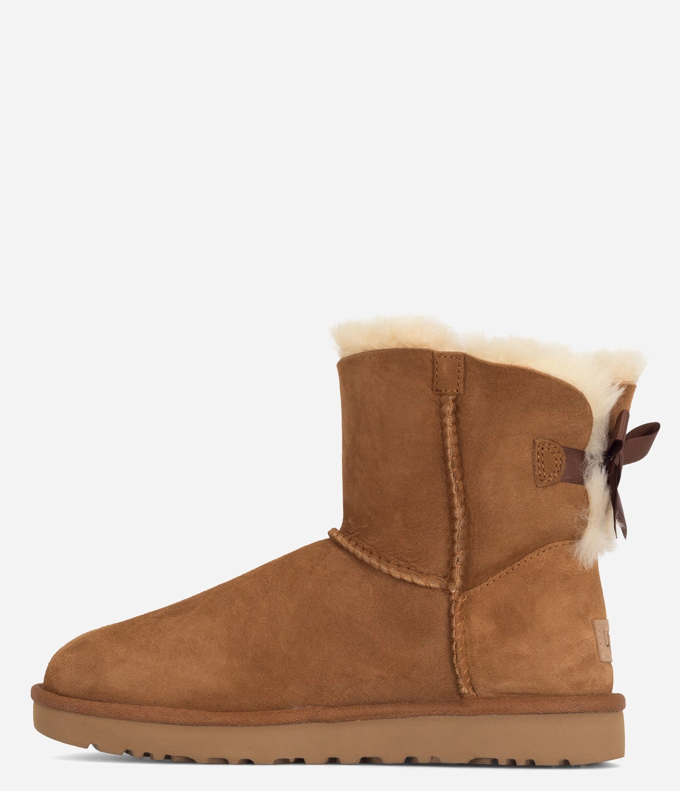UGG Mini Bailey Bow II Sheepskin Boot - Women Women's Warm Slippers