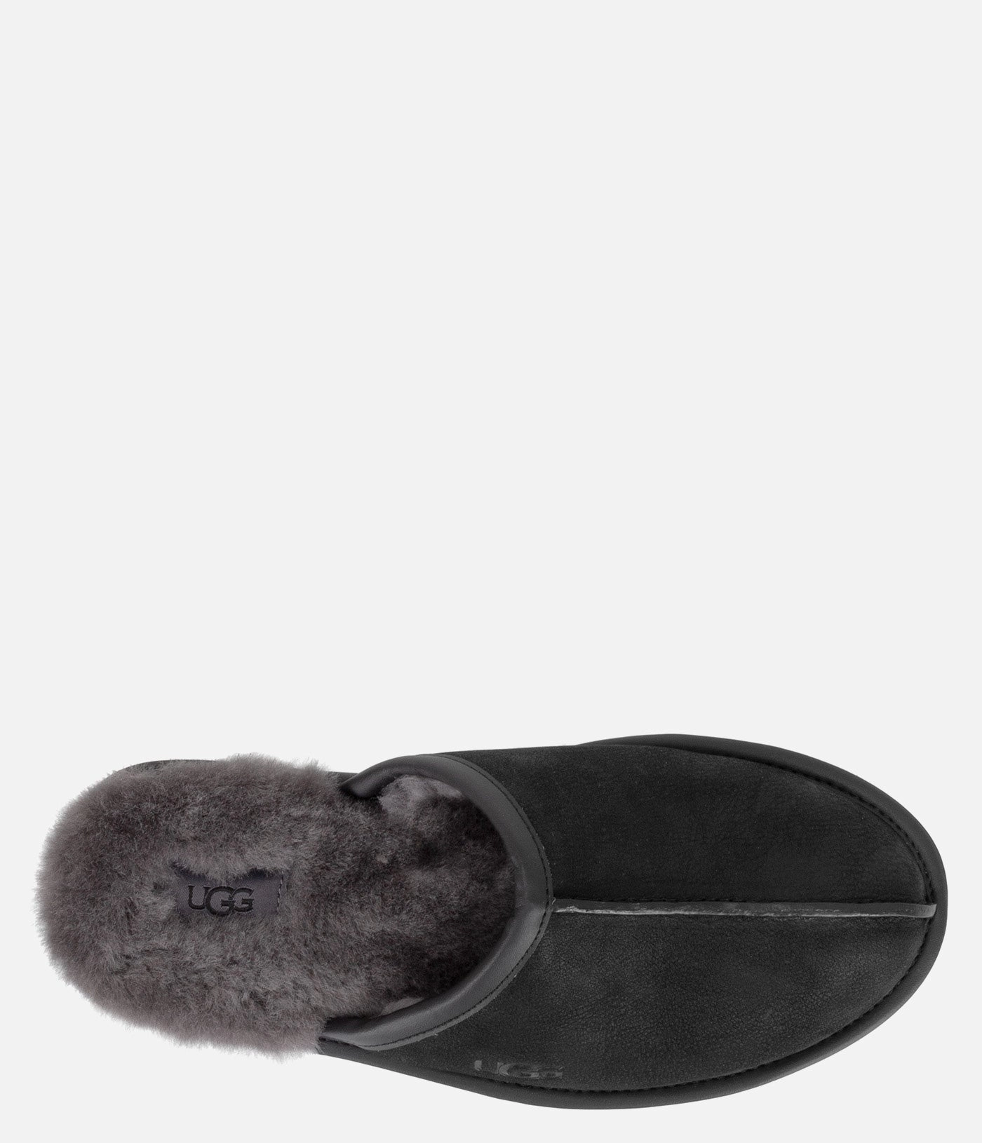 UGG Scuff Leather Slipper - Men Mens Winter Slip-Ons