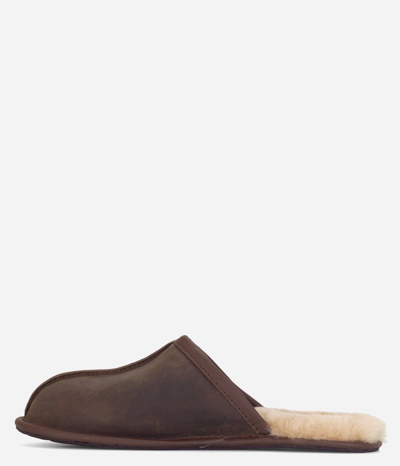 UGG Scuff Leather Slipper - Men Mens Winter Slip-Ons