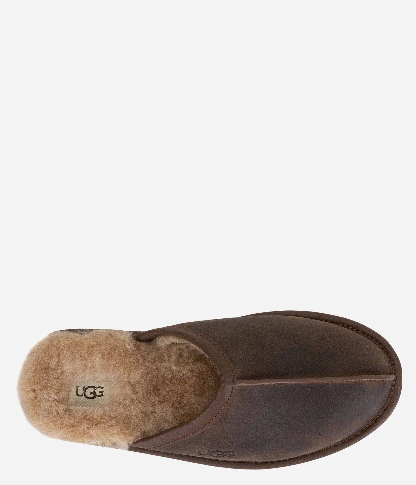 UGG Scuff Leather Slipper - Men Mens Winter Slip-Ons