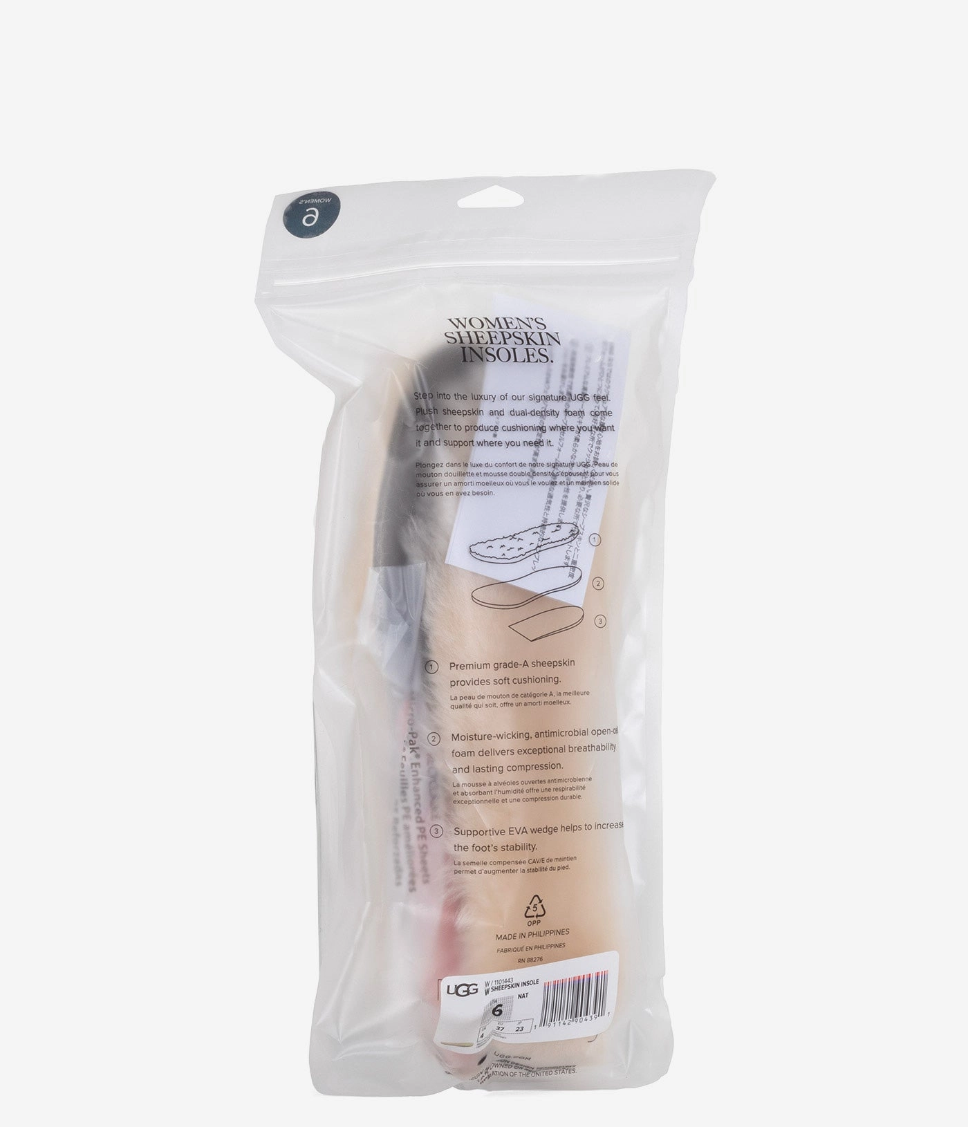 UGG Sheepskin Replacement Insoles for Women Women's Warm Slippers