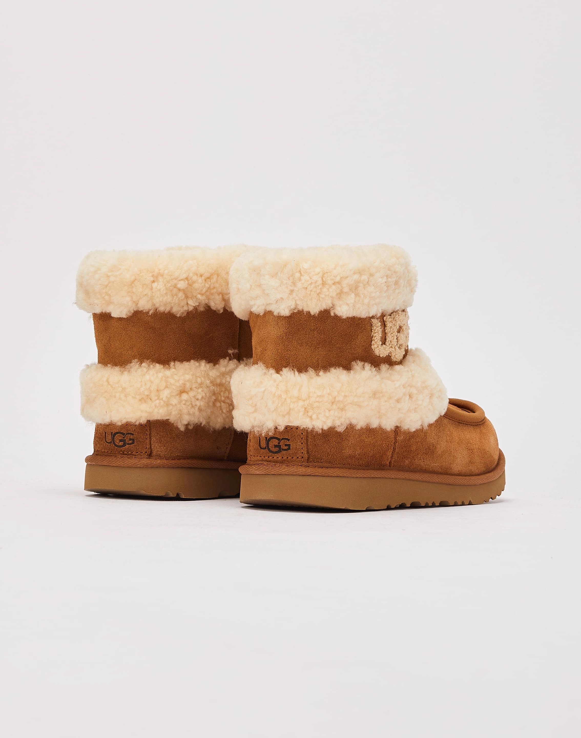UGG Ultra Mini Fluff Boots Grade-School All-Day Comfort