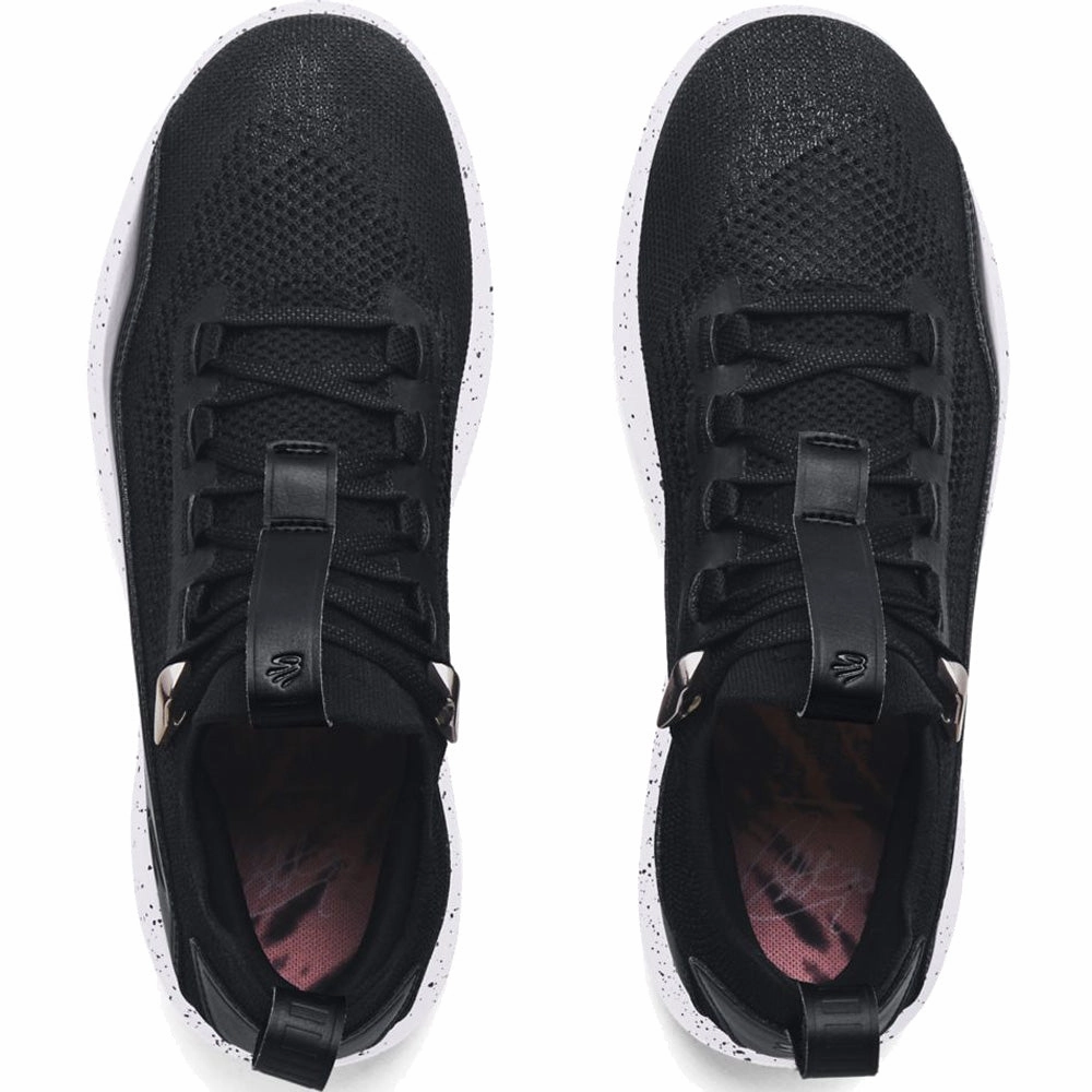 Under Armour Curry 8 Spikeless Shoes - Black Performance Golf Trainers