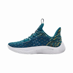 Under Armour  Curry Flow 9 3PT "Blue" Air Jordan basketball shoes with classic look